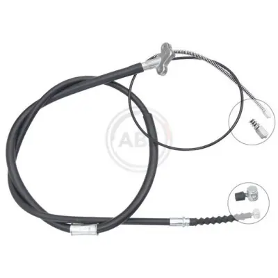 Auténtico Cable de accionamiento, freno de estacionamiento A.B.S. K19832